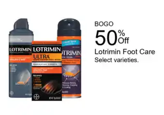 Walgreens Lotrimin Foot Care offer