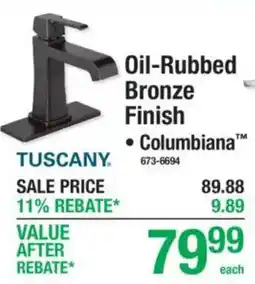 Menards Tuscany columbiana offer