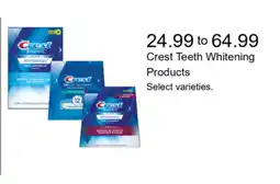 Walgreens Crest Teeth Whitening Products offer