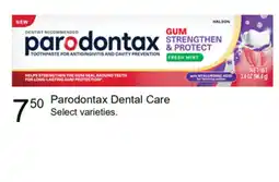 Walgreens Parodontax Dental Care offer