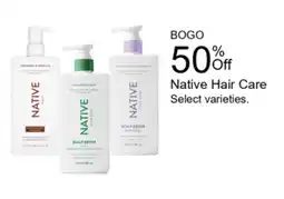 Walgreens Native Hair Care offer