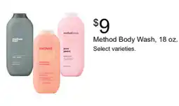 Walgreens Method Body Wash offer