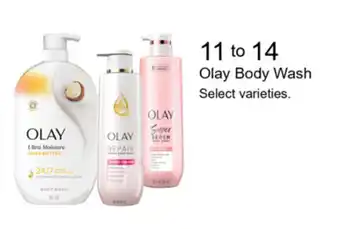 Walgreens Olay body wash offer