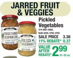 Menards Old Maria Traditional German Sauerkraut offer
