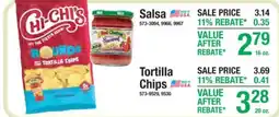 Menards Chi-Chi's tortilla chips offer