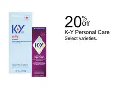 Walgreens K-Y Personal Care offer