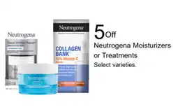 Walgreens Neutrogena moisturizers or treatments offer