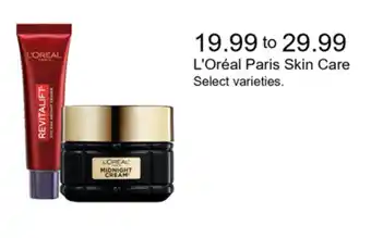 Walgreens L'oreal Paris Skin Care offer