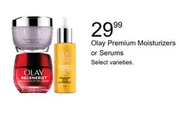Walgreens Olay Premium Moisturizers or Serums offer