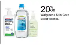Walgreens Walgreens Skin Care offer