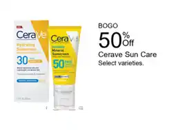Walgreens CeraVe Sun Care offer