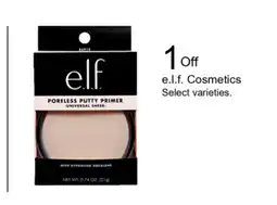 Walgreens e.l.f. Cosmetics Poreless Putty Primer offer