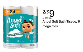 Walgreens Angel Soft Bath Tissue offer