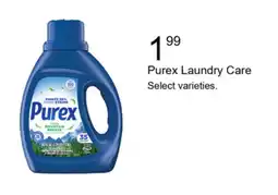 Walgreens Purex Laundry Care offer