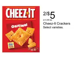 Walgreens Cheez-It Crackers offer