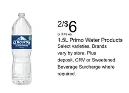 Walgreens Ice Mountain water offer