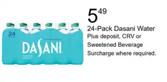 Walgreens Dasani water offer