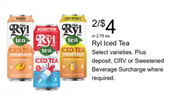 Walgreens Ryl Iced Tea offer