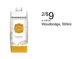Walgreens Woodbridge chardonnay offer