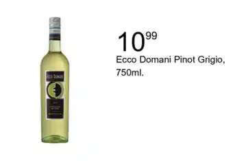 Walgreens Ecco Domani Pinot Grigio offer