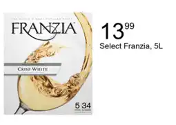 Walgreens Franzia crisp white offer