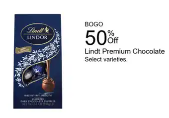 Walgreens Lindt Premium Chocolate offer