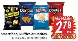 Foodmaxx Smartfood, Ruffles or Doritos offer