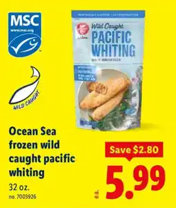 Lidl Ocean Sea frozen wild caught pacific whiting offer