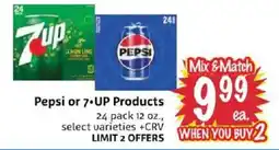 Foodmaxx Pepsi or 7-Up Products offer