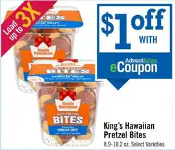 Price Chopper King's Hawaiian Pretzel Bites offer