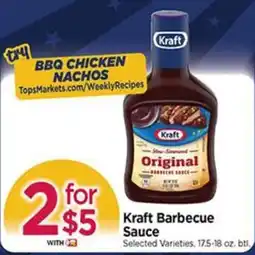 Tops Kraft Barbecue Sauce offer