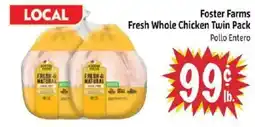 Foodmaxx Foster Farms Fresh Whole Chicken Twin Pack offer