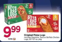 Tops Original Pizza Logs offer