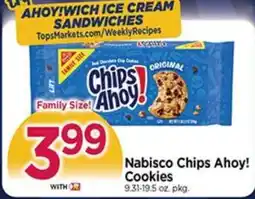 Tops Nabisco Chips Ahoy! Cookies offer