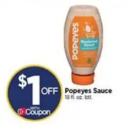 Tops Popeyes Sauce offer