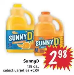 Foodmaxx SunnyD offer