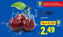 Lidl Northwest cherries sweet cherries offer