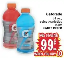 Foodmaxx Gatorade offer