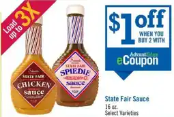 Price Chopper State Fair Sauce offer