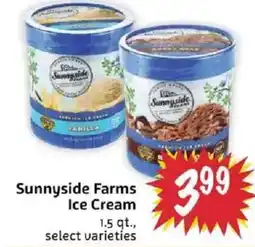 Foodmaxx Sunnyside Farms Ice Cream offer