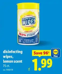 Lidl Lysol disinfecting wipes offer