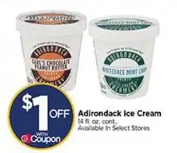 Tops Adirondack Ice Cream offer
