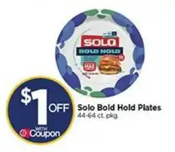 Tops Solo Bold Hold Plates offer
