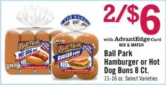 Ball Park Hamburger or Hot Dog Buns