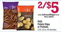 Price Chopper Pics potato chips or pretzels offer