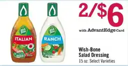 Price Chopper Wish-Bone Salad Dressing offer
