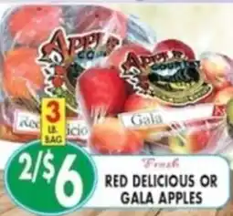 Compare Foods Apple Country red delicious or gala apples offer