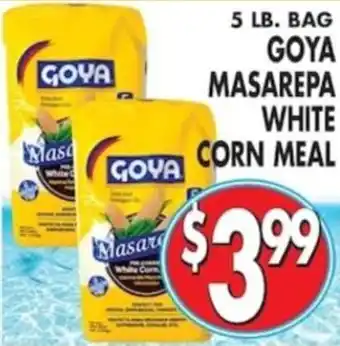 Goya masarepa white corn meal