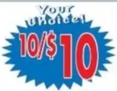 Compare Foods Your Choice! offer