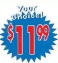 Compare Foods Your choice! offer